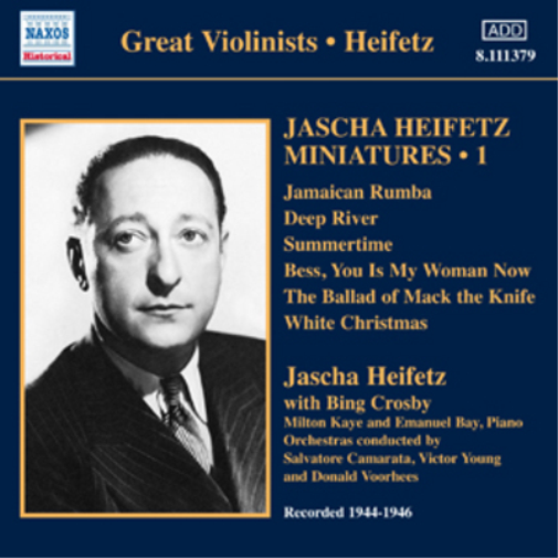 Jascha Heifetz: Miniatures - Volume 1
