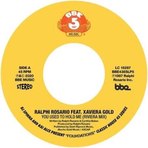 You Used to Hold Me: Classic House 45 Series - Part 5