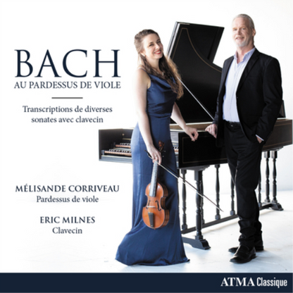 Bach: Au Pardessus De Viole: Transcriptions De Diverses Sonates Avec Clavecin