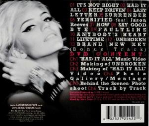 Katharine Mcphee-Unbroken -Cd+Dvd