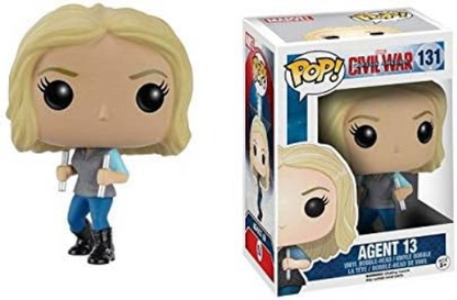 Funko Pop! - Bobble: Marvel: Captain America CW: Agent 13 (7232)