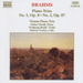 Brahms/piano Trios 1 and 2