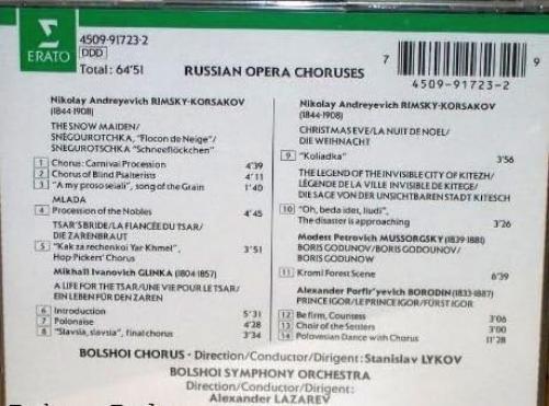 Russian Opera Choruses
