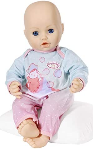 Zapf Creation Baby Annabell Baby Care Toy Set for 43 cm Doll - Easy for Small Hands, Creative Play Promotes Empathy & Social Skills, For Toddlers 3 years & Up - Includes a Romper, Face Mitt, & More