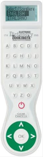 Electronic Dictionary Bookmark-Italian English