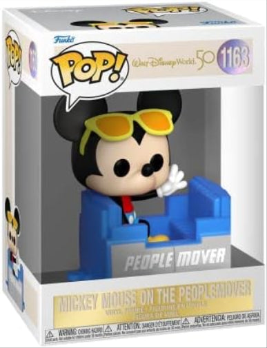 Funko Pop! Disney: Walt Disney World 50th - Mickey Mouse on The People Mover People Mover Mickey